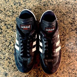 Adidas Vintage Samba Black and White Sneakers Size 6.5 Men's